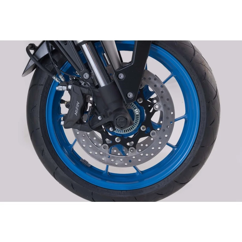 SW-Motech SW-STP0517610700-B Front Axle Slider Set Black for Suzuki GSX-8S 22-Up - Image 2
