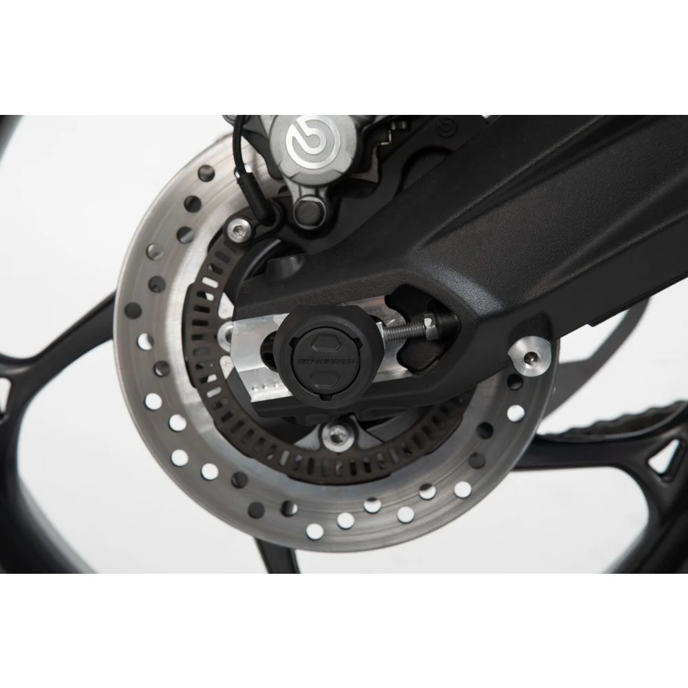 SW-Motech SW-STP0617610101-B Rear Axle Slider Set Black for Yamaha XT1200Z Super Tenere/XT1200ZE Super Tenere ABS/XT1200ZE Super Tenere ABS Raid Edition 10-Up - Image 3