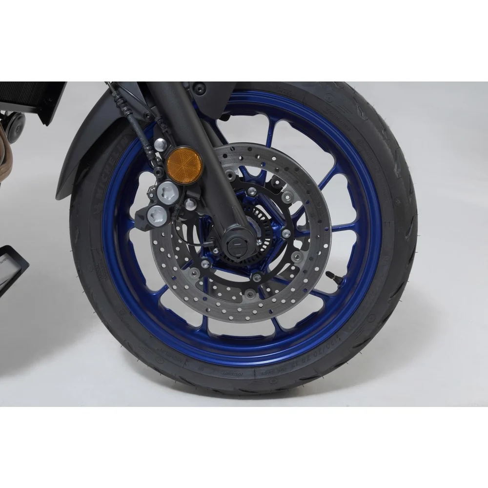 SW-Motech SW-STP0617610301-B Front Axle Slider Set Black for Yamaha MT-07 14-24/MT-07 MotoCage 15-17/MT-07 Tracer 19-23/Tenere 700 2022/Tracer 700 2019 & 21-24/Tracer 700 GT 21-23/XSR 700 15-23/XSR700 XTribute 2019 & 21-23 - Image 2