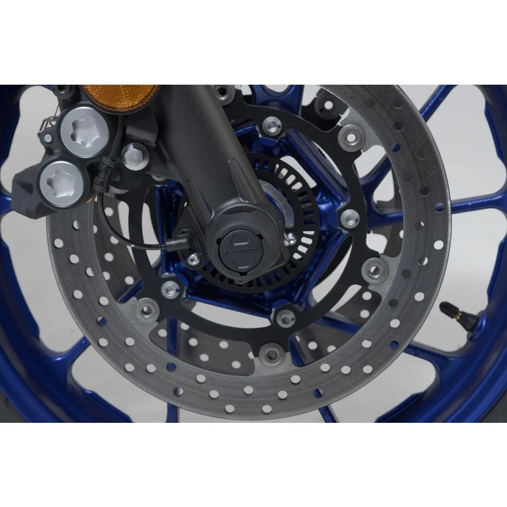 SW-Motech SW-STP0617610301-B Front Axle Slider Set Black for Yamaha MT-07 14-24/MT-07 MotoCage 15-17/MT-07 Tracer 19-23/Tenere 700 2022/Tracer 700 2019 & 21-24/Tracer 700 GT 21-23/XSR 700 15-23/XSR700 XTribute 2019 & 21-23 - Image 3