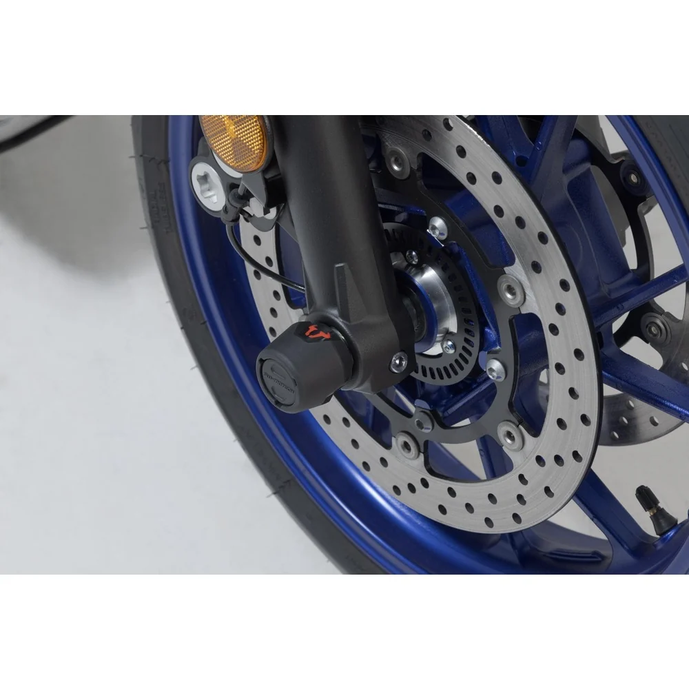 SW-Motech SW-STP0617610301-B Front Axle Slider Set Black for Yamaha MT-07 14-24/MT-07 MotoCage 15-17/MT-07 Tracer 19-23/Tenere 700 2022/Tracer 700 2019 & 21-24/Tracer 700 GT 21-23/XSR 700 15-23/XSR700 XTribute 2019 & 21-23 - Image 4