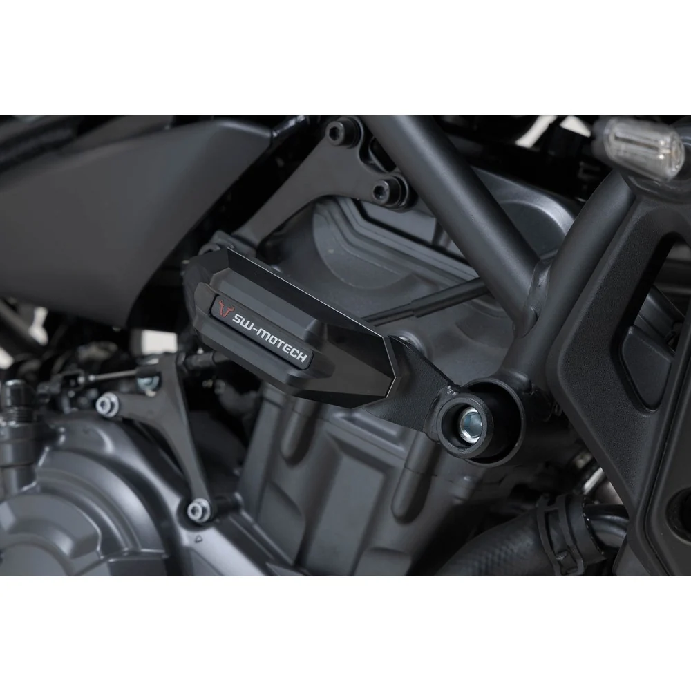 SW-Motech SW-STP0659011101-B Frame Slider Kit Black for Yamaha MT-07 13-Up/MT-07 Tracer 16-Up/MT-07 MotoCage 15-Up - Image 2