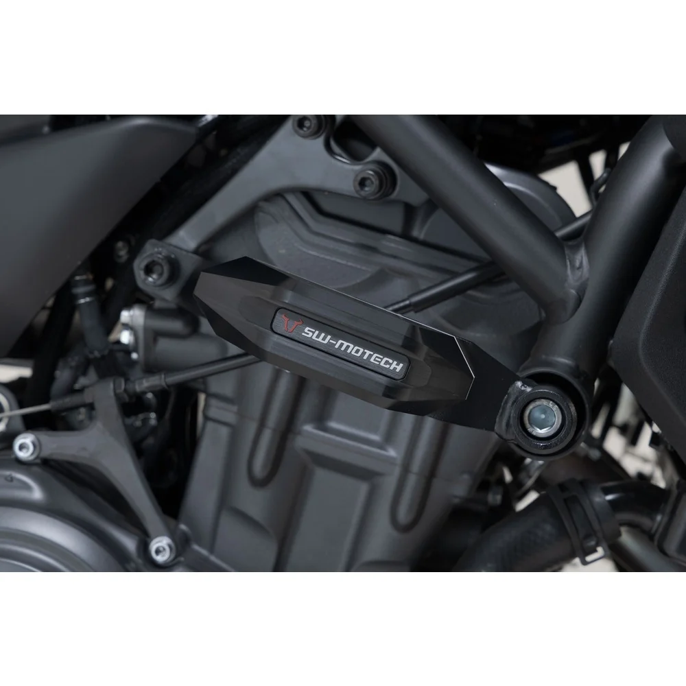 SW-Motech SW-STP0659011101-B Frame Slider Kit Black for Yamaha MT-07 13-Up/MT-07 Tracer 16-Up/MT-07 MotoCage 15-Up - Image 4