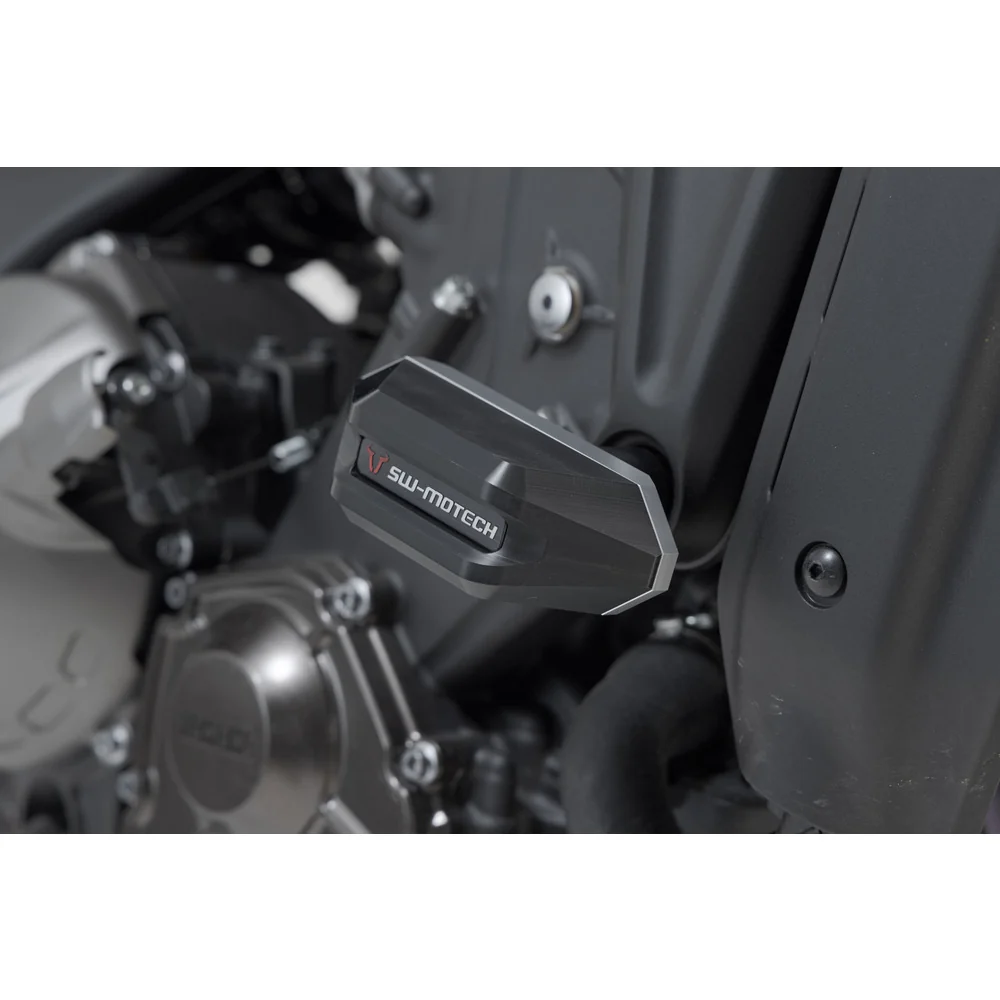 SW-Motech SW-STP0659011200-B Frame Slider Kit Black for Yamaha MT-09/MT-09 SP/Tracer 9/Tracer 9 GT 20-Up/Tracer 9 GT+ 22-Up/XSR 900 21-Up - Image 2