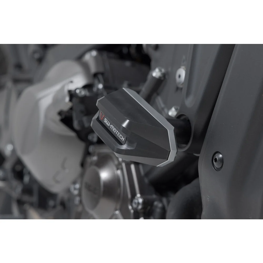 SW-Motech SW-STP0659011200-B Frame Slider Kit Black for Yamaha MT-09/MT-09 SP/Tracer 9/Tracer 9 GT 20-Up/Tracer 9 GT+ 22-Up/XSR 900 21-Up - Image 3