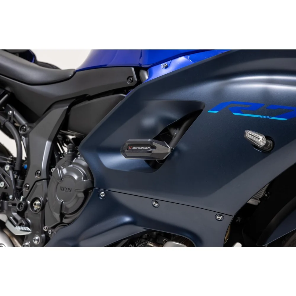 SW-Motech SW-STP0659011300-B Frame Slider Kit Black for Yamaha YZF-R7 21-Up - Image 2