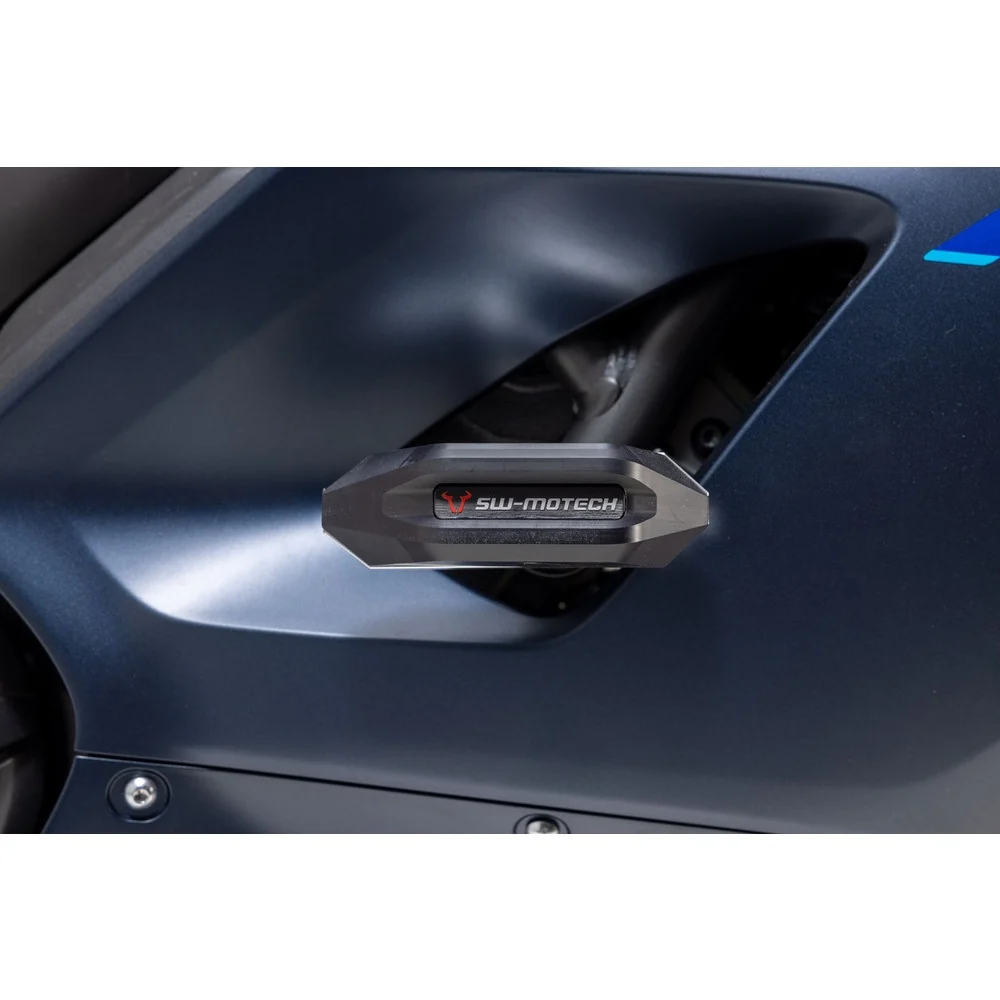 SW-Motech SW-STP0659011300-B Frame Slider Kit Black for Yamaha YZF-R7 21-Up - Image 5