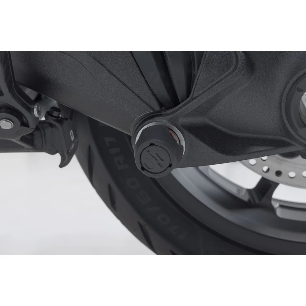SW-Motech SW-STP0717610001-B Rear Axle Slider Set Black for BMW R 1200 GS 04-18/R 1200 R/RS 14-18/R 1200 RT 13-18/R 1250 GS 18-Up/R 1250 R/RS/RT 18-Up/R 1300 GS 23-Up - Image 3