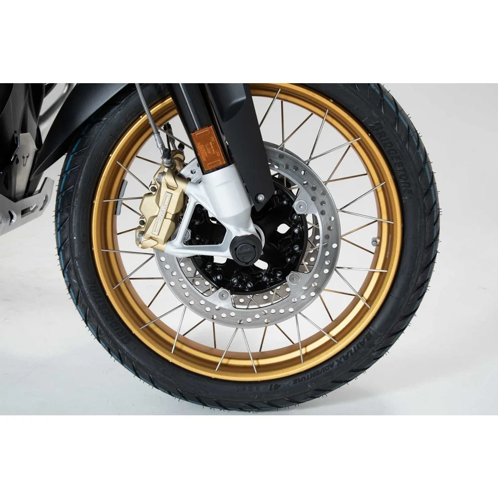 SW-Motech SW-STP0717610204-B Front Axle Slider Set Black for BMW R 1200 GS LC 12-18/R 1200 RT 13-18/R 1250 GS 18-Up/R 1250 RT 18-Up - Image 2