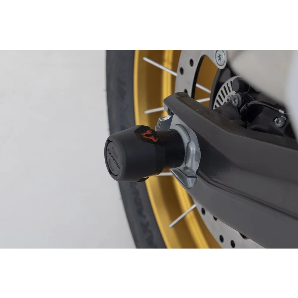 SW-Motech SW-STP0717610901-B Rear Axle Slider Set Black for BMW F 750 GS/F 850 GS 17-Up/F 900 R/F 900 XR 19-Up/M 1000 R 22-Up/S 1000 R 12-Up/S 1000 RR 15-Up - Image 5