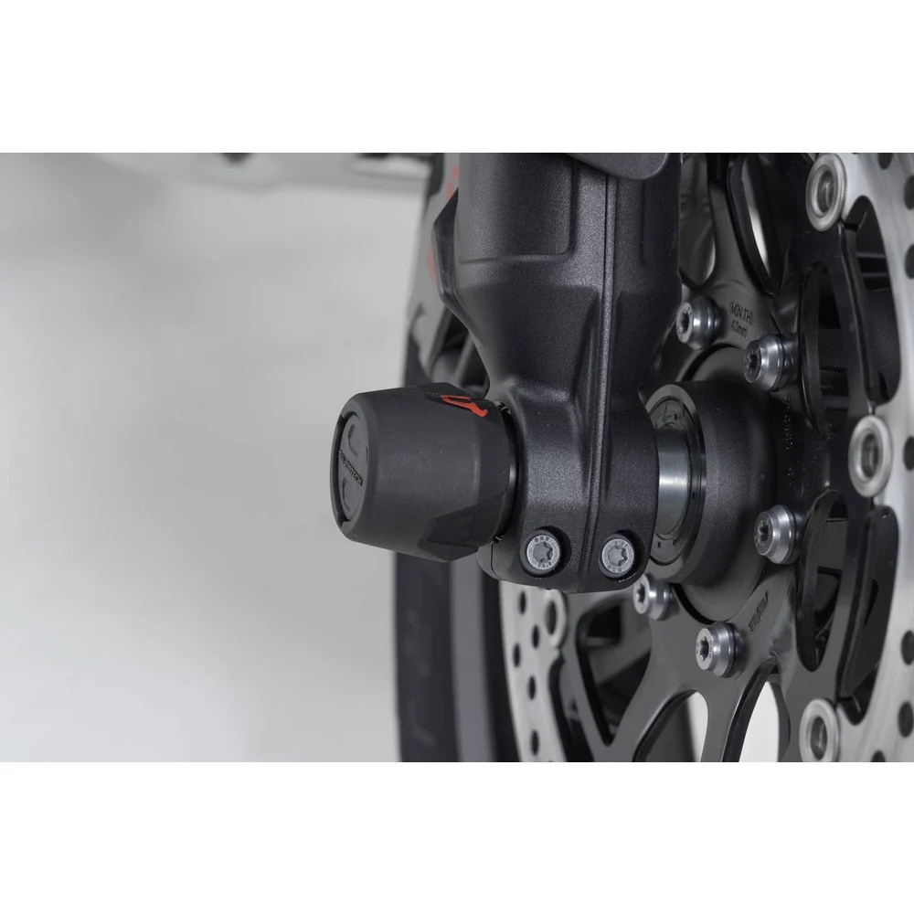 SW-Motech SW-STP0717611001-B Front Axle Slider Set Black for BMW F 800 R 15-19/S 1000 XR 15-19/R NineT 16-Up/R 1200 R/RS 14-18/R 1250 R/RS 18-Up/R 1300 GS 23-Up - Image 5
