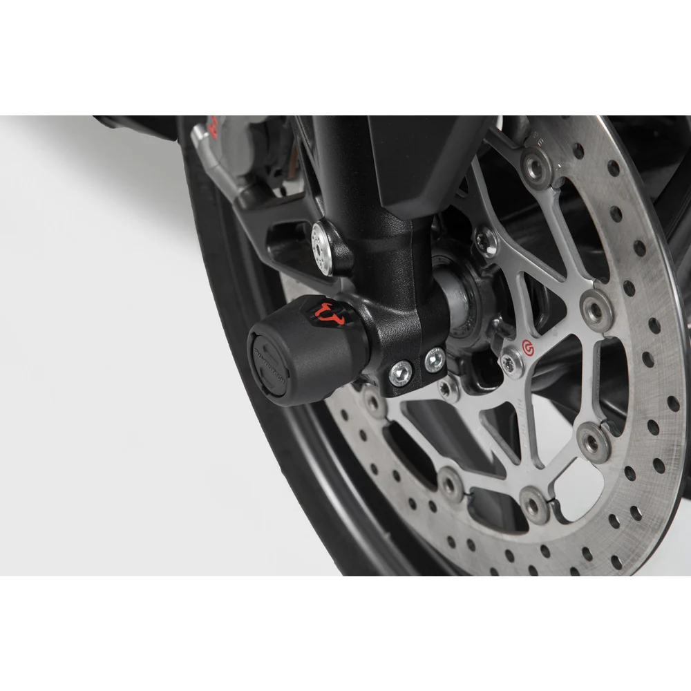 SW-Motech SW-STP0717611301-B Front Axle Slider Set Black for BMW G 310 GS 17-Up/G 310 R 16-Up - Image 4