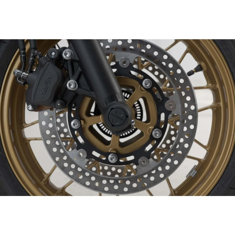 SW-Motech SW-STP0817610801-B Front Axle Slider Set Black for Kawasaki Ninja 650/Z650 16-Up/Z650 RS 21-Up - Image 3