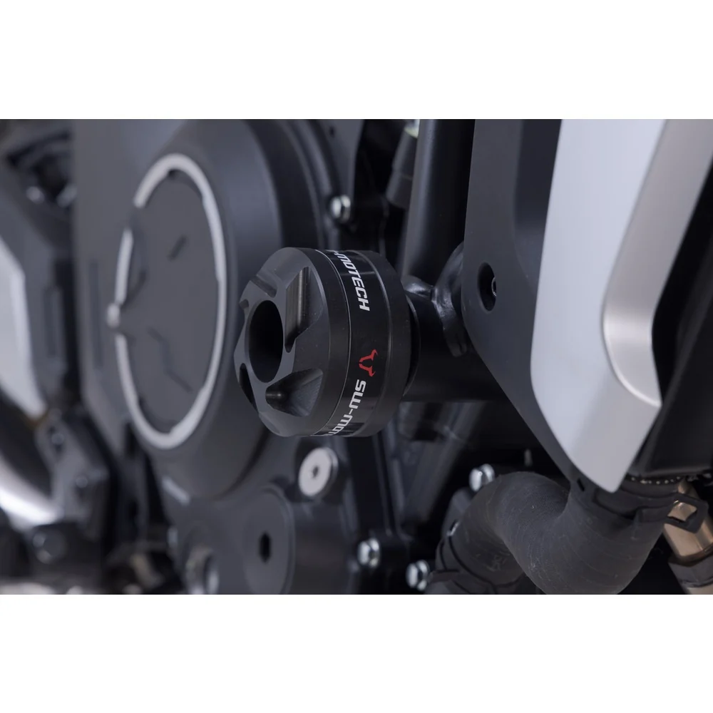 SW-Motech SW-STP1003310000-B Frame Slider Kit Black for CF Moto 700CL-X Heritage 22-Up - Image 4