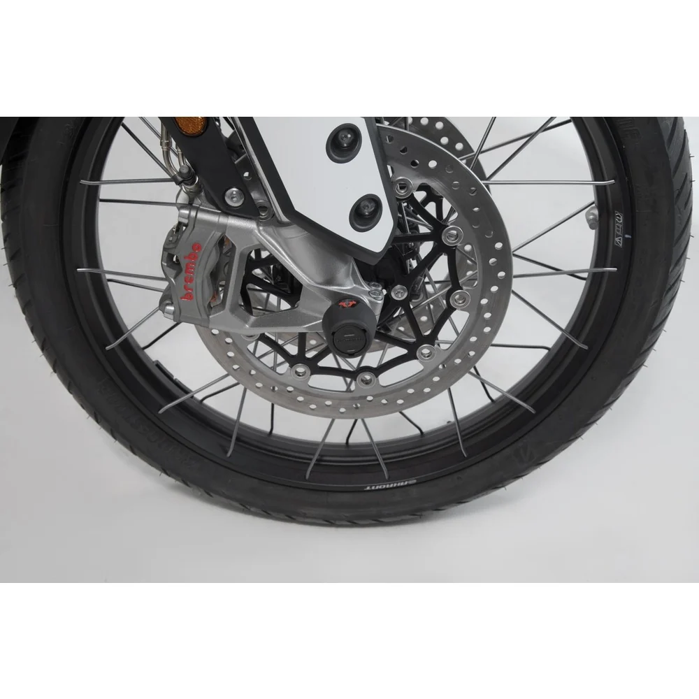 SW-Motech SW-STP1117610201-B Front Axle Slider Set Black for Honda X-ADV 16-Up/Triumph Tiger 850 Sport 21-Up/Tiger 900 19-Up/Tiger 1200 GT 22-Up/Yamaha XJR 1300 15-16 - Image 2