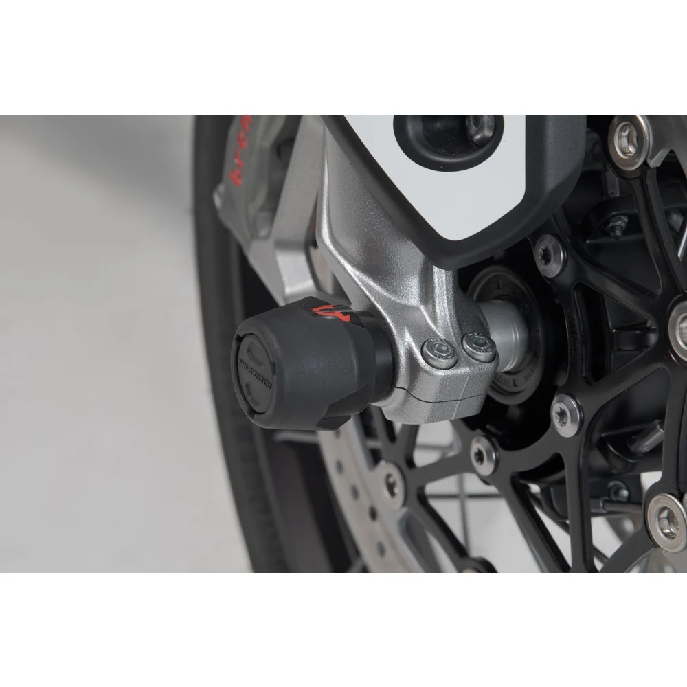 SW-Motech SW-STP1117610201-B Front Axle Slider Set Black for Honda X-ADV 16-Up/Triumph Tiger 850 Sport 21-Up/Tiger 900 19-Up/Tiger 1200 GT 22-Up/Yamaha XJR 1300 15-16 - Image 5