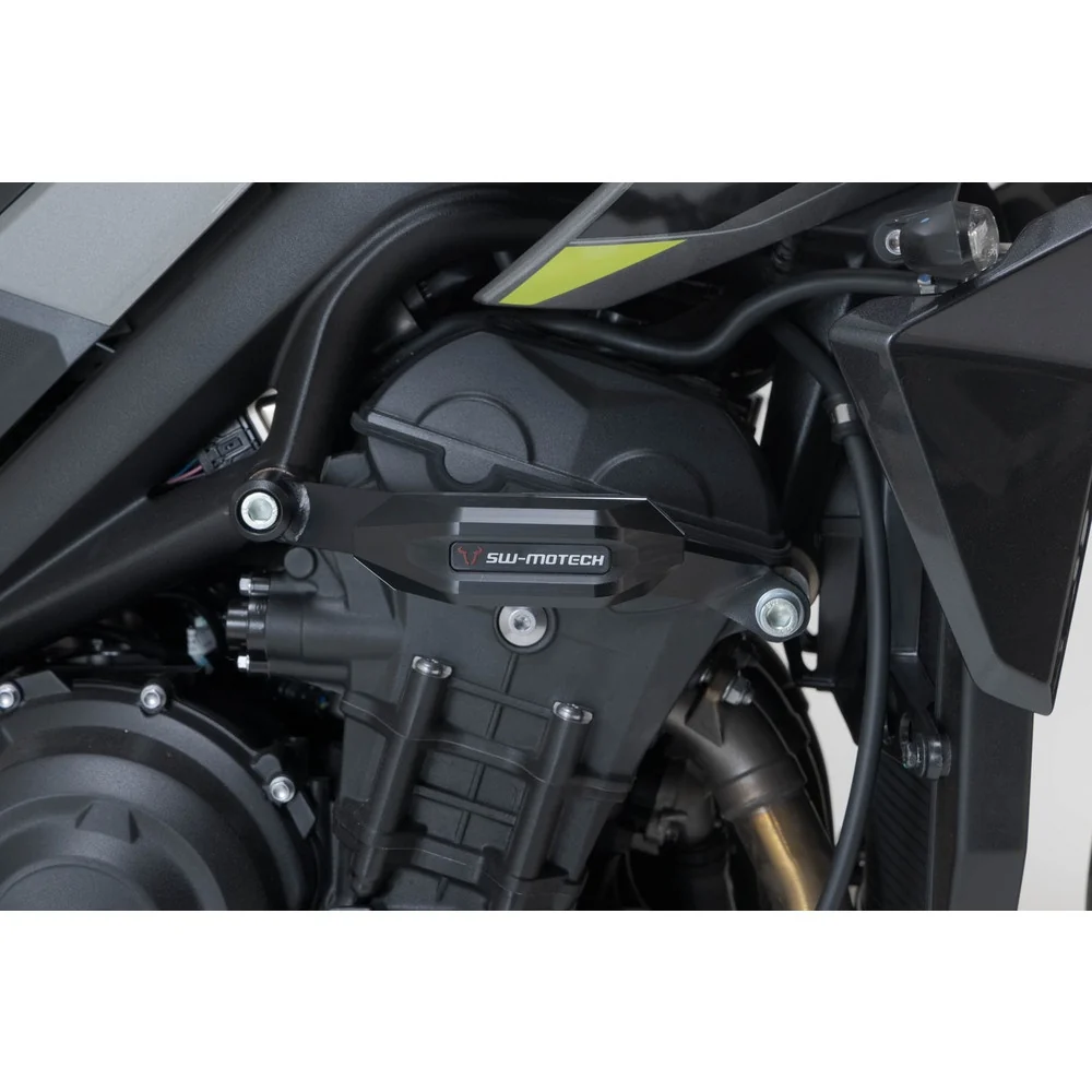 SW-Motech SW-STP1159010400-B Frame Slider Kit Black for Triumph Street Triple 675 12-Up Models - Image 3