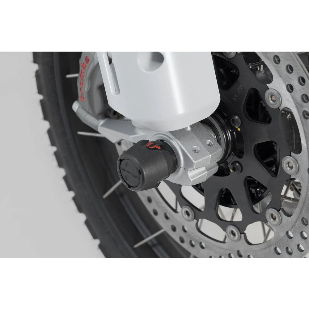 SW-Motech SW-STP2217610001-B Front Axle Slider Set Black for Ducati Monster/Multistrada/Hypermotard/Hyperstada/DesertX/Super Sport Models - Image 4