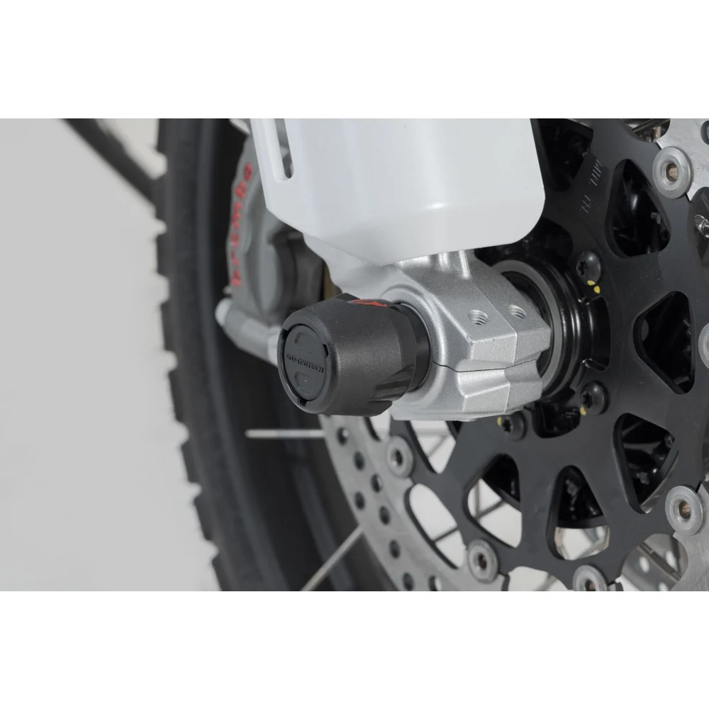 SW-Motech SW-STP2217610001-B Front Axle Slider Set Black for Ducati Monster/Multistrada/Hypermotard/Hyperstada/DesertX/Super Sport Models - Image 5