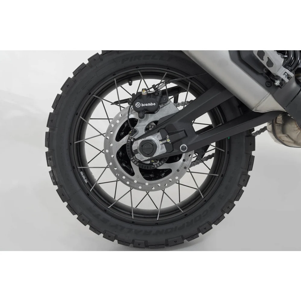 SW-Motech SW-STP2217610302-B Rear Axle Slider Set Black for Ducati Monster/Panigale/Multistrada/Hypermotard/Hyperstada/DesertX Models - Image 2