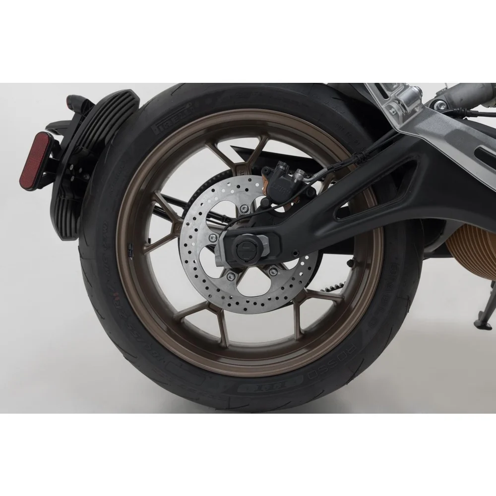 SW-Motech SW-STP2917610000-B Rear Axle Slider Set Black for Zero SR-F 19-Up - Image 2