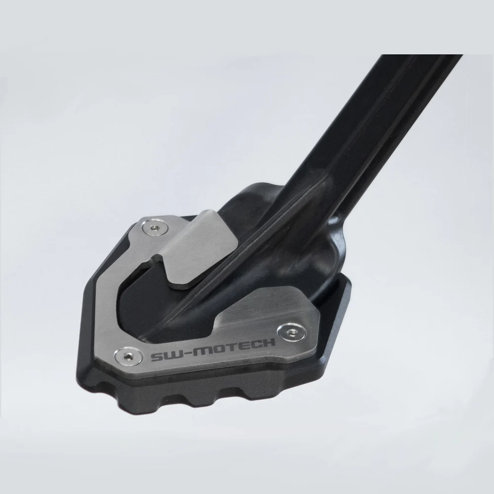 SW-Motech SW-STS0162210000 Side Stand Foot Extension Black/Silver for Honda CRF1000L Africa Twin 15-Up/CRF1000L Africa Twin Adventure Sports 18-Up