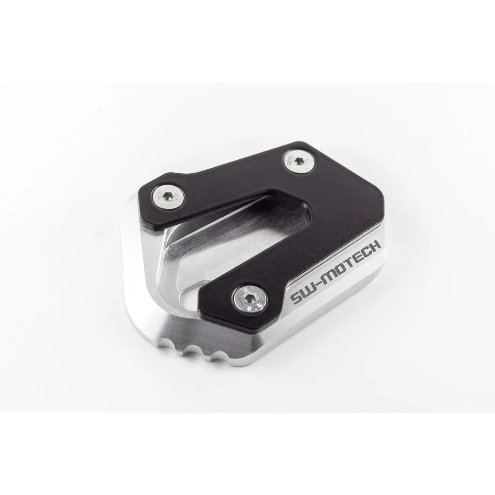 SW-Motech SW-STS0510210001-S Side Stand Foot Extension Black/Silver for Suzuki DL 650 V-Strom 04-10/V-Strom 650 11-Up/V-Strom 650XT 14-Up