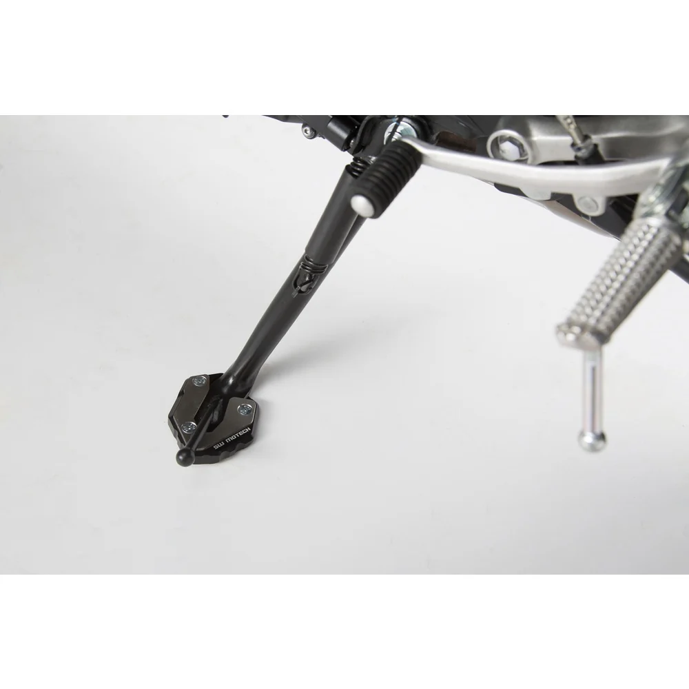SW-Motech SW-STS0652510000 Side Stand Foot Extension Black/Silver for Yamaha FJ-09 14-16/MT-09 13-16/MT-09 Tracer/Tracer 900 14-16/XSR 900 15-21/XSR 900 Abarth 17-Up - Image 2