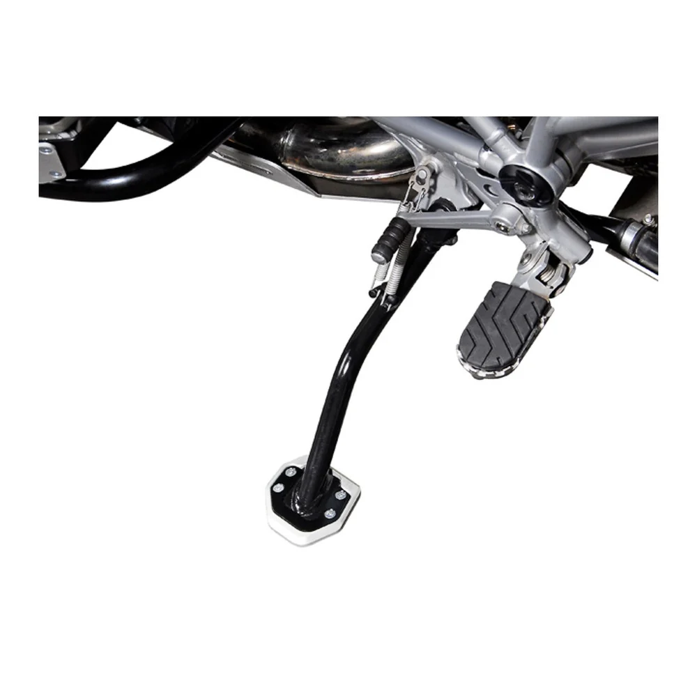 SW-Motech SW-STS0710210000-S Side Stand Foot Extension Black/Silver for BMW R 1200 GS 04-12/R 1200 GS Adventure 08-13 - Image 3