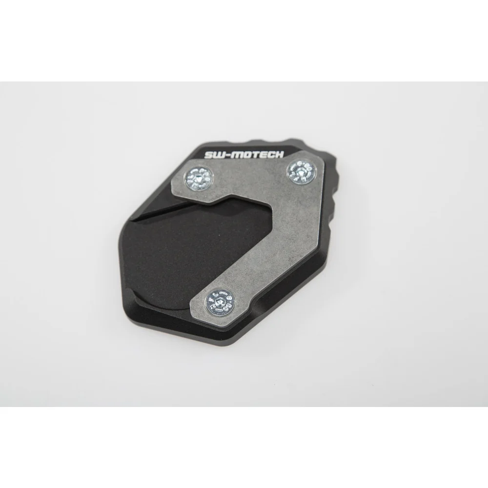 SW-Motech SW-STS0710210500 Side Stand Foot Extension Black/Silver for BMW R 1200 GS LC Adventure 13-18/R 1200 GS LC Rallye 16-18/R 1250 GS Adventure 18-Up