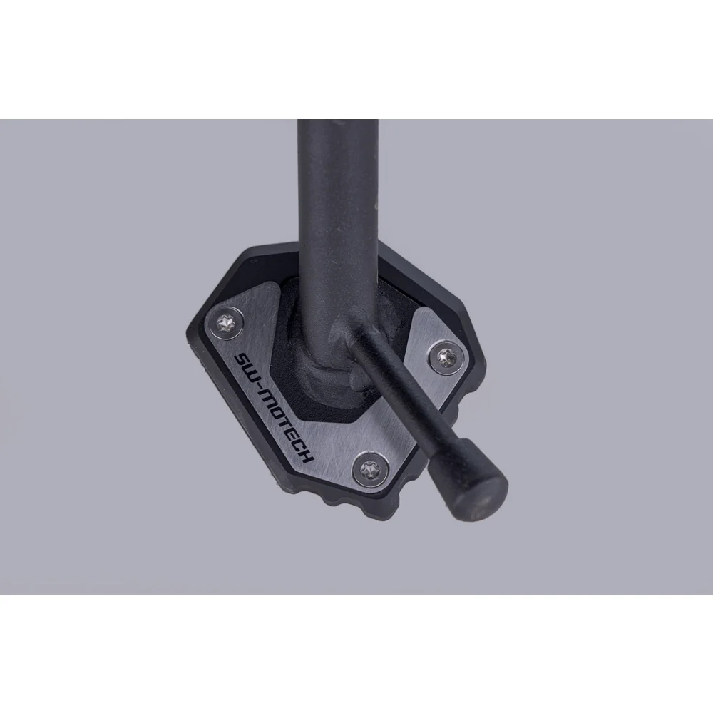 SW-Motech SW-STS1904410000 Side Stand Foot Extension Black/Silver for Benelli Leoncino 500 17-Up/Leoncino 500 Trail 18-Up/Leoncino 800/Leoncino 800 Trail 21-Up - Image 2