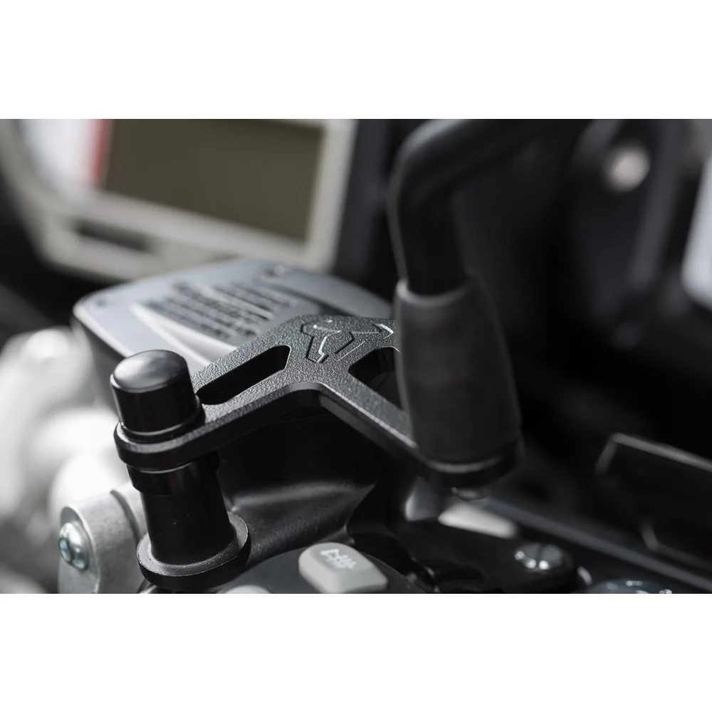 SW-Motech SW-SVL0750610000-B 66mm Mirror Extension Black for BMW Models - Image 2
