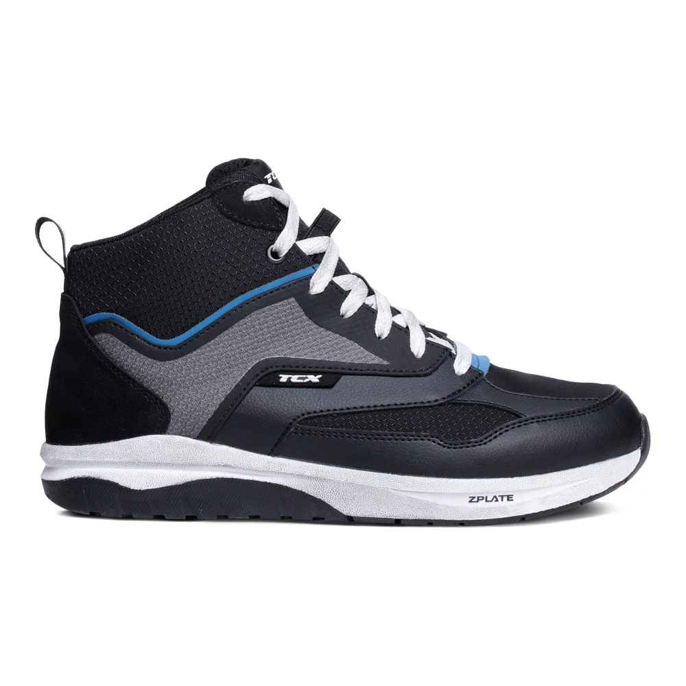 TCX Nalbak Waterproof Black/Denim Boots - Image 2