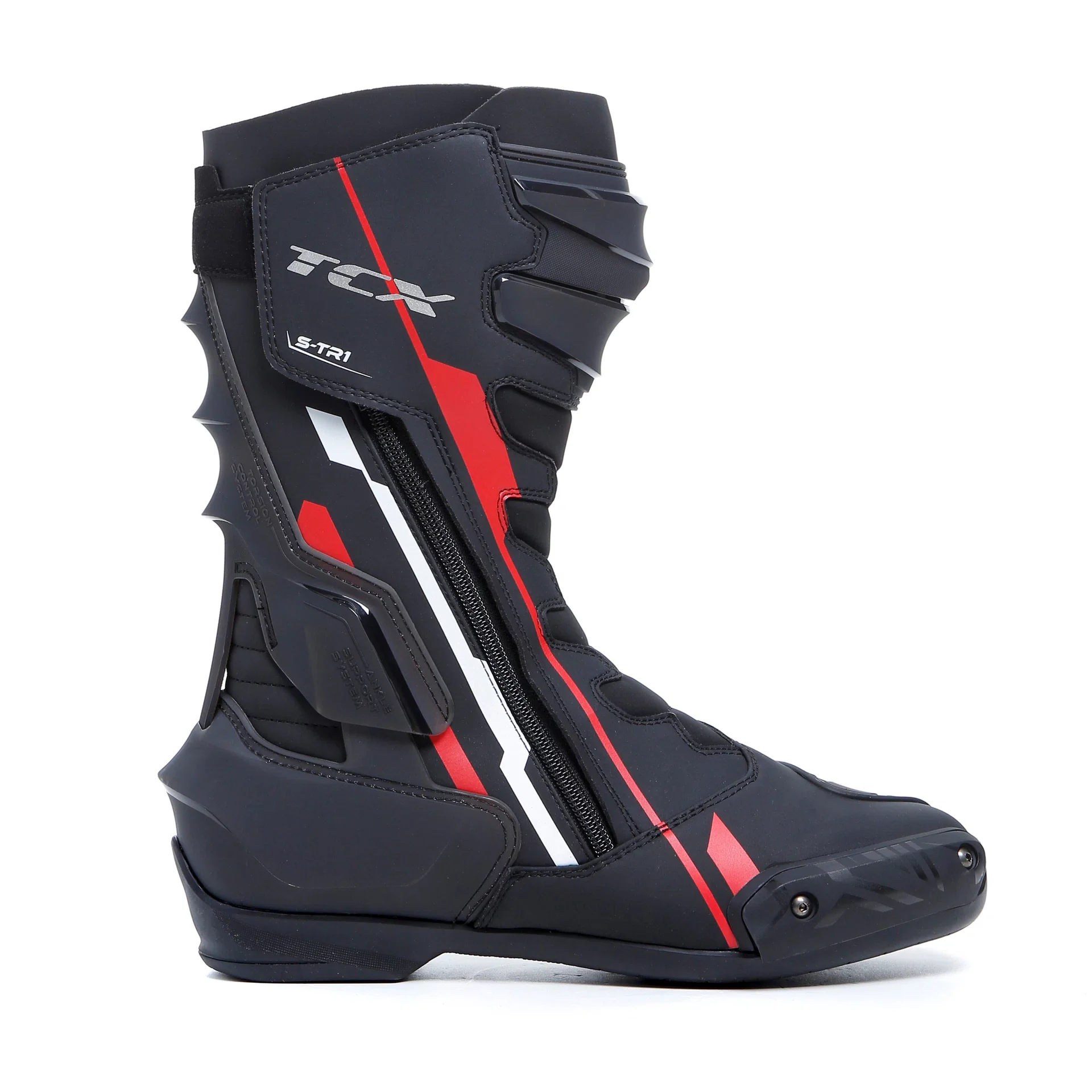 TCX S-TR1 Black/Red/White Boots - Image 2