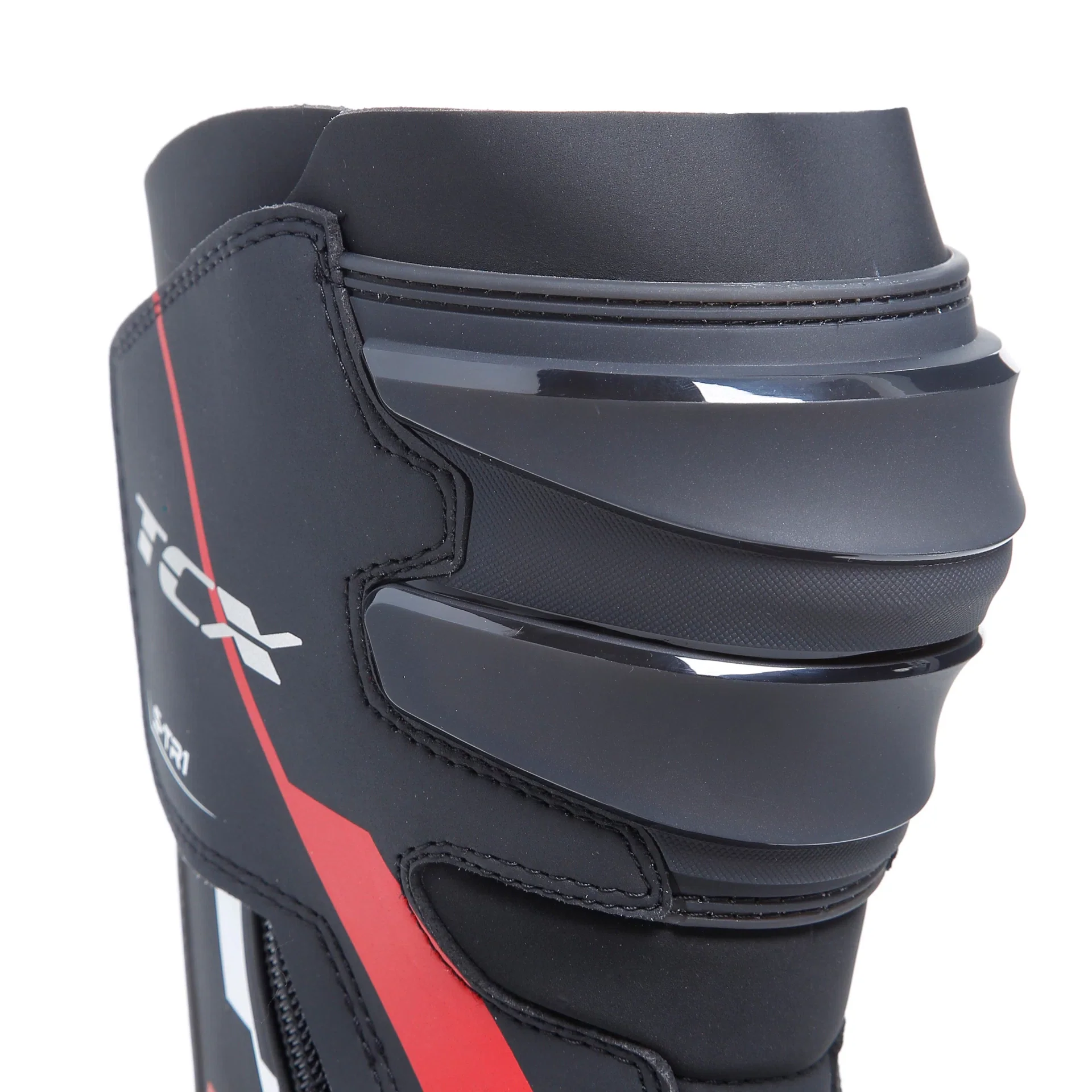TCX S-TR1 Black/Red/White Boots - Image 9