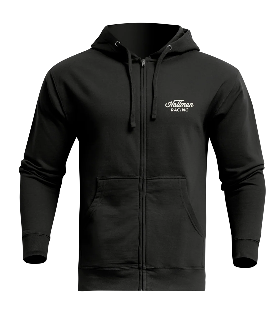 Thor 2024 Hallman Heritage Black Zip-Up Hoodie