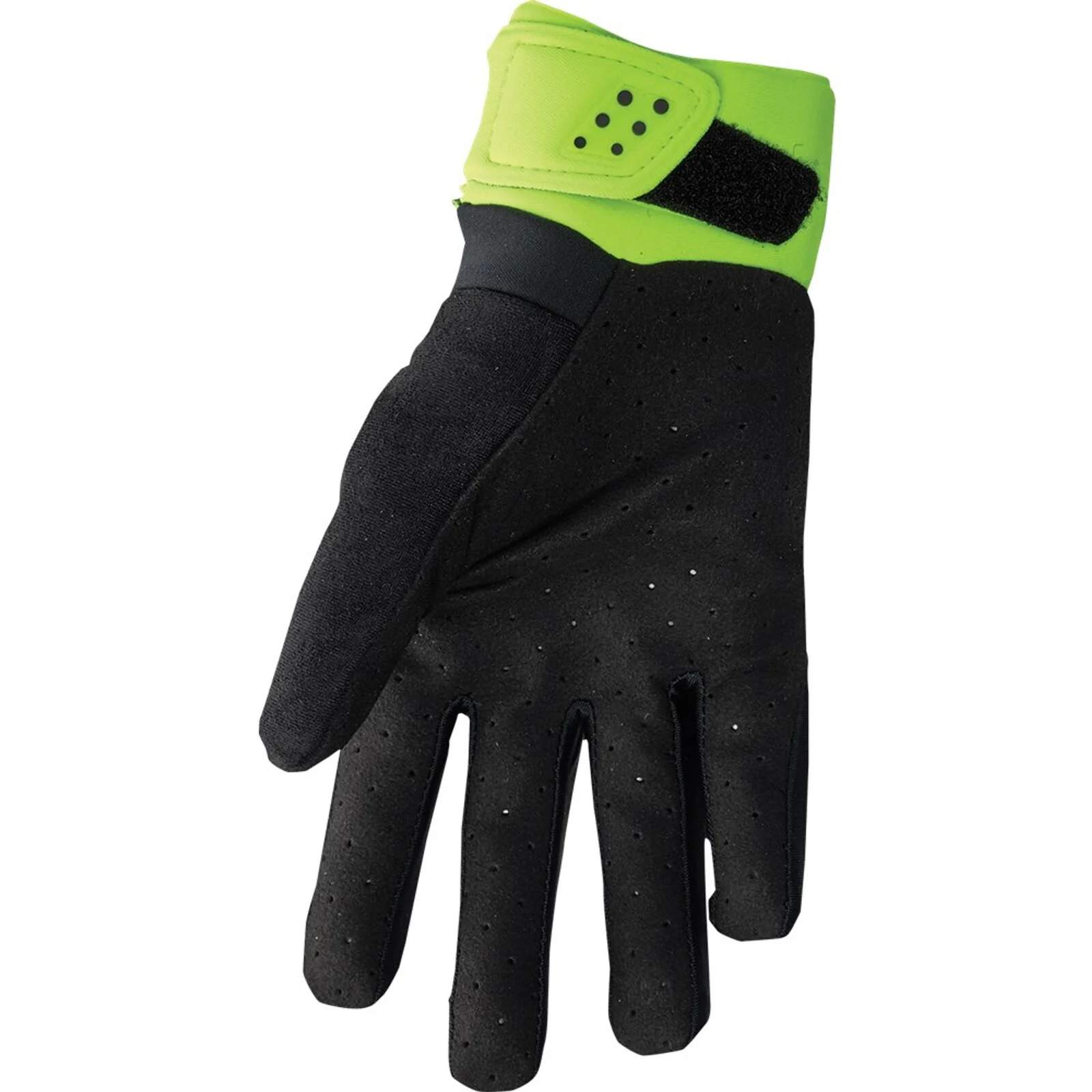 Thor Spectrum Cold Weather Black/Acid Gloves - Image 2