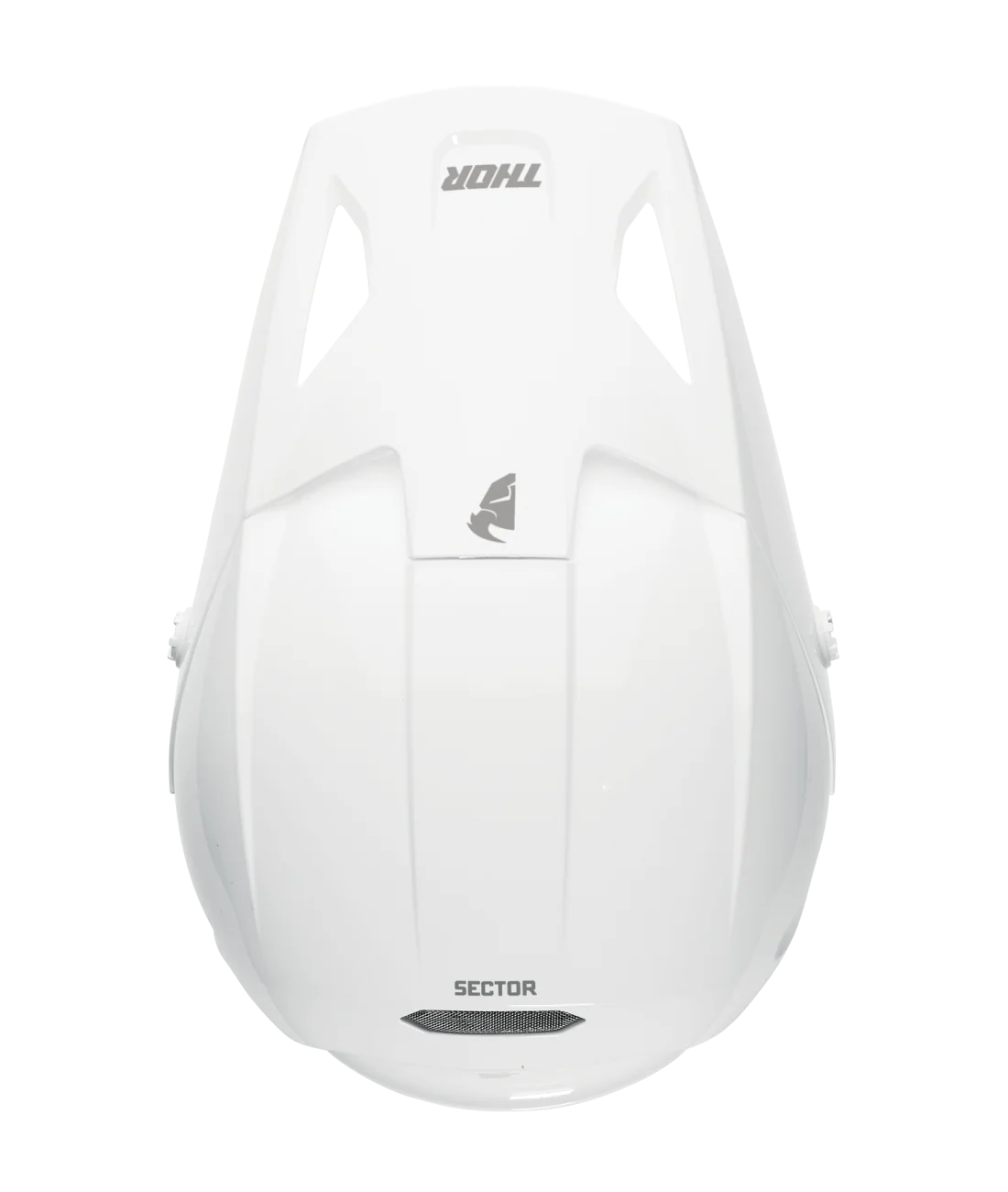 Thor 2025 Sector 2 Solid Gloss Whiteout Helmet - Image 4
