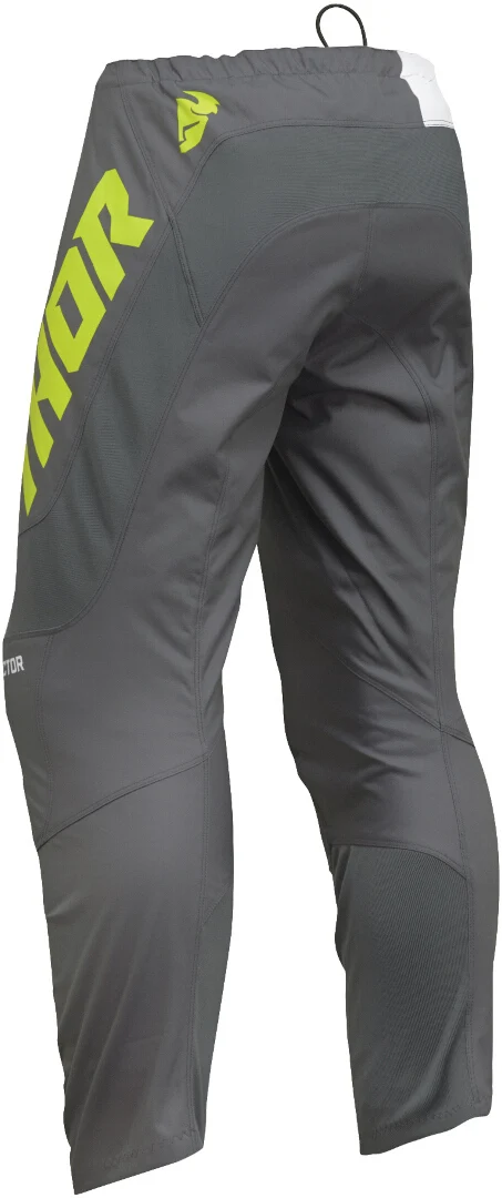 Thor 2025 Sector Checker Grey/Acid Youth Pants - Image 2