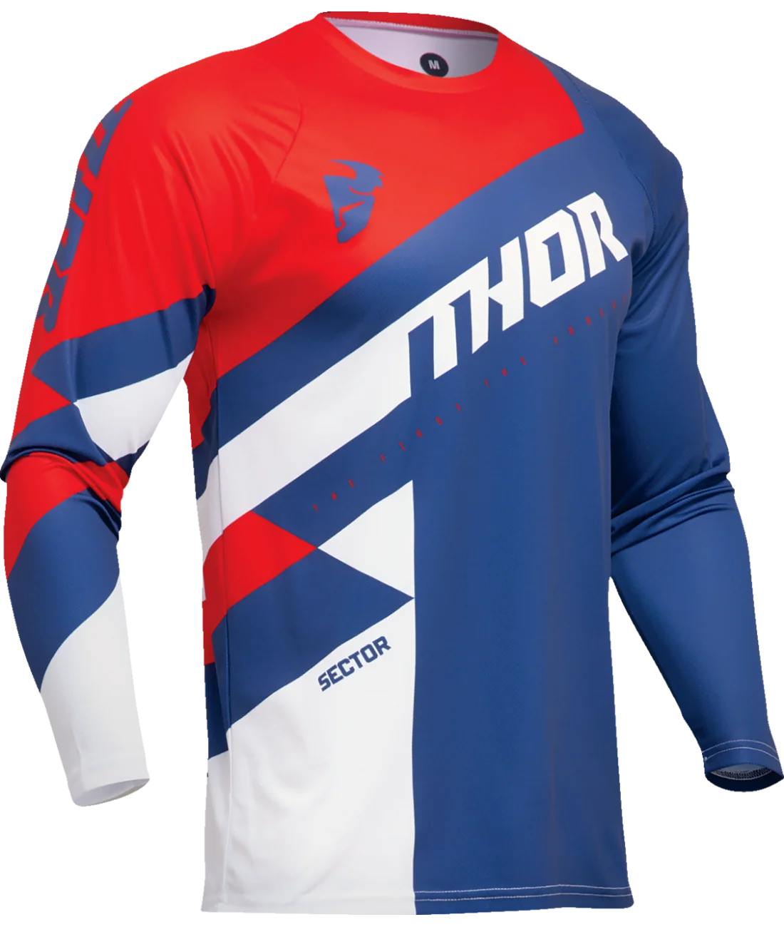Thor 2025 Sector Checker Navy/Red Youth Jersey