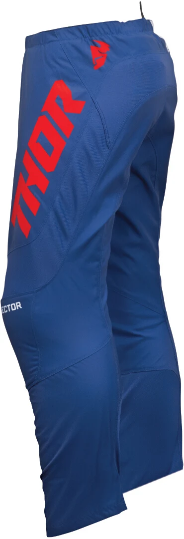 Thor 2025 Sector Checker Navy/Red Youth Pants - Image 3