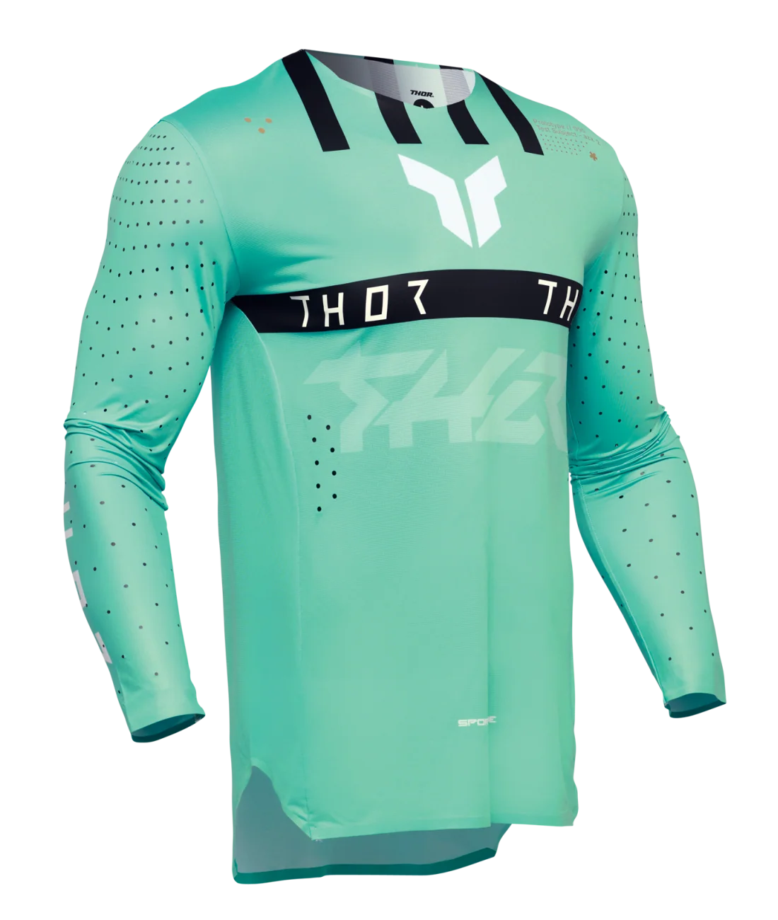 Thor 2025 Sportmode Flite Mint/Copper Jersey - Image 2