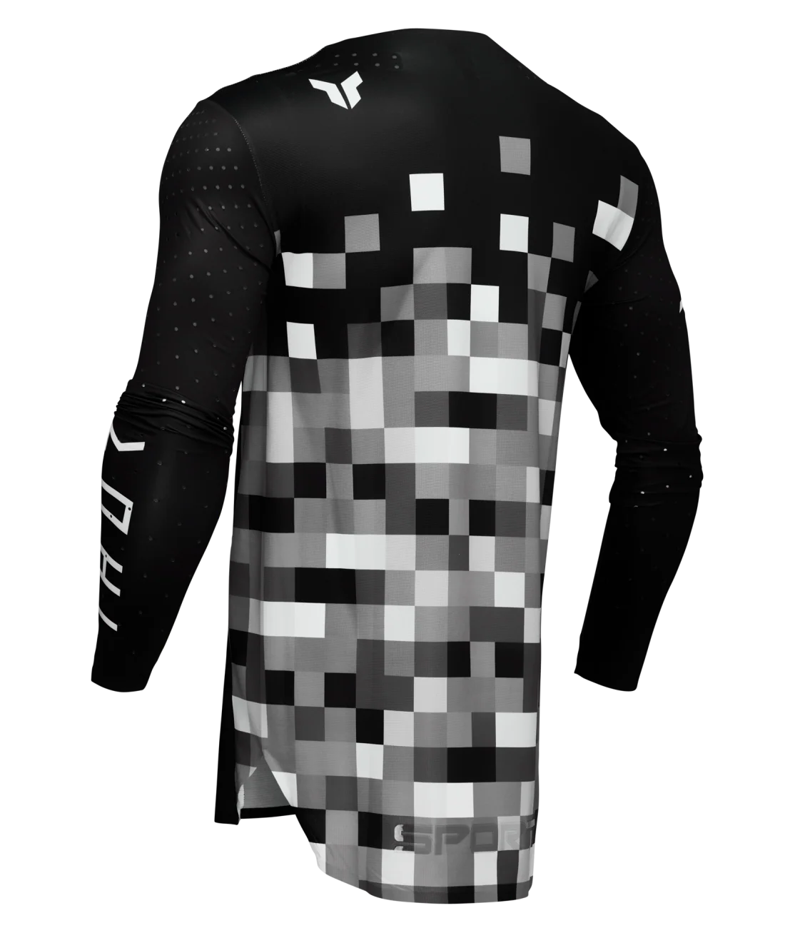Thor 2025 Sportmode Riot Black/Red Jersey - Image 4