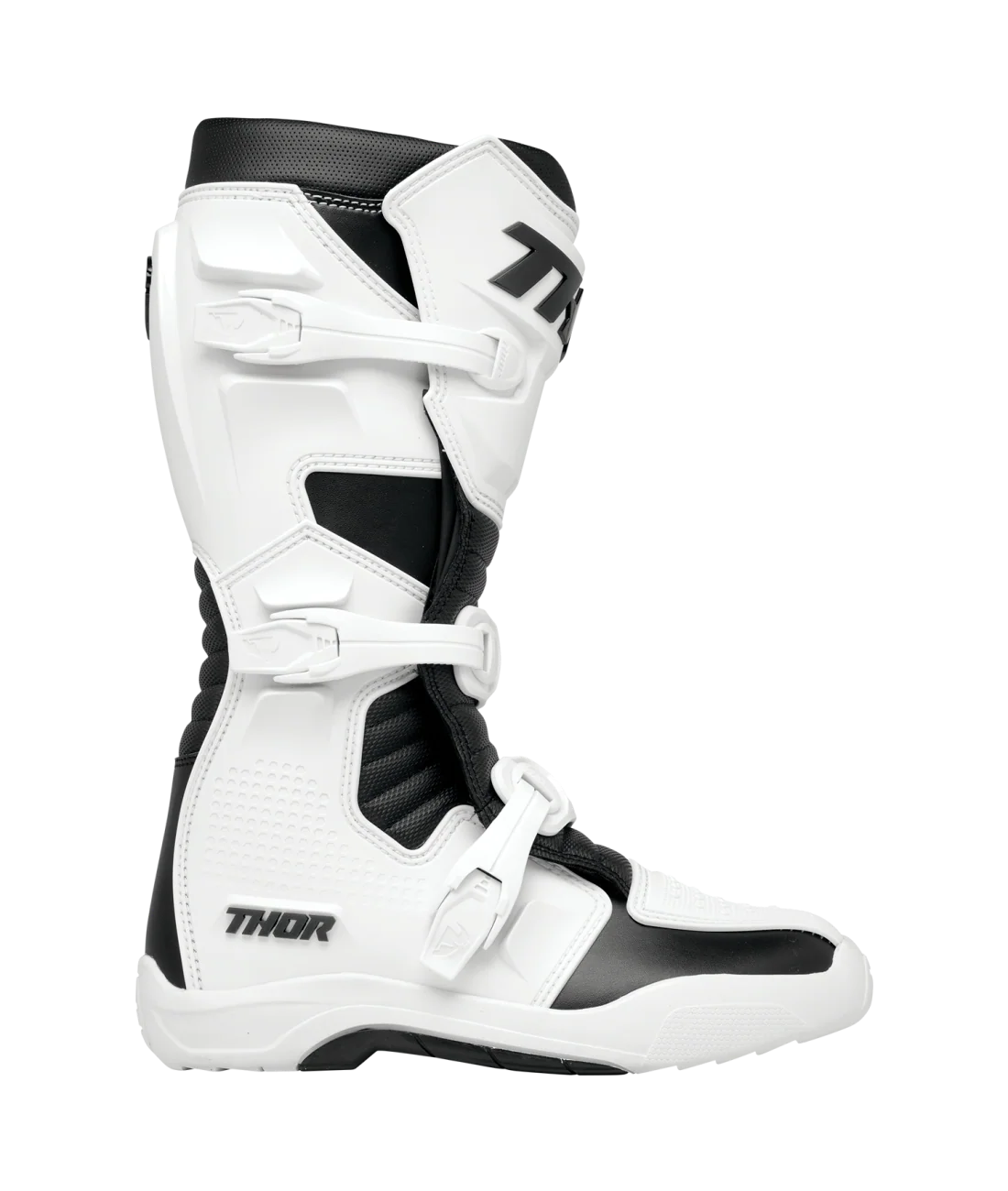 Thor 2026 Blitz XR White/Black Boots - Image 2
