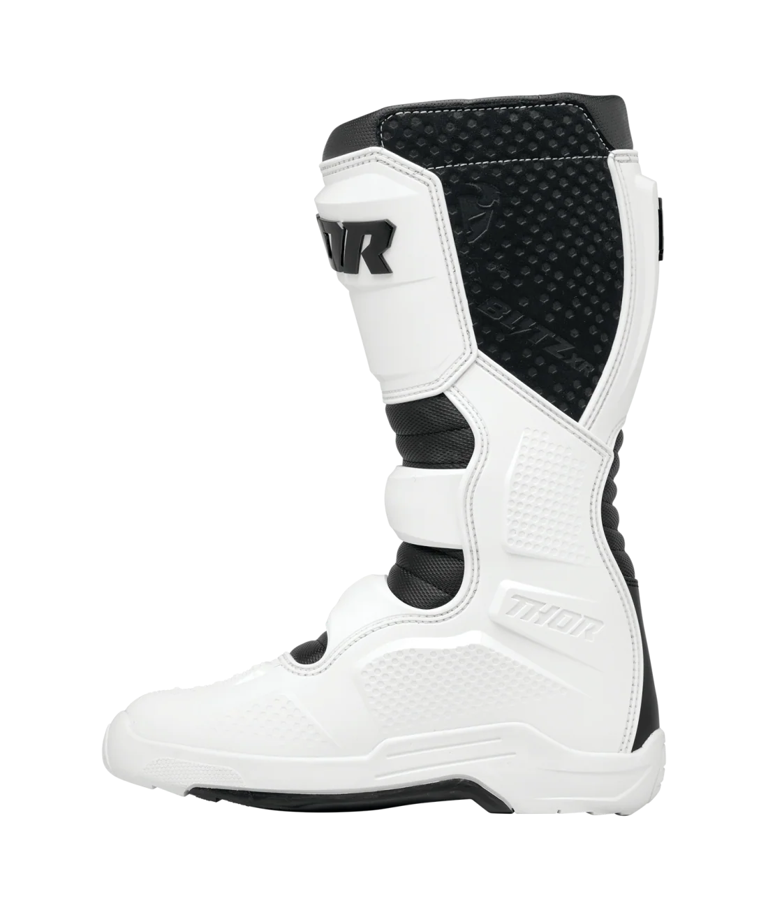 Thor 2026 Blitz XR White/Black Boots - Image 4