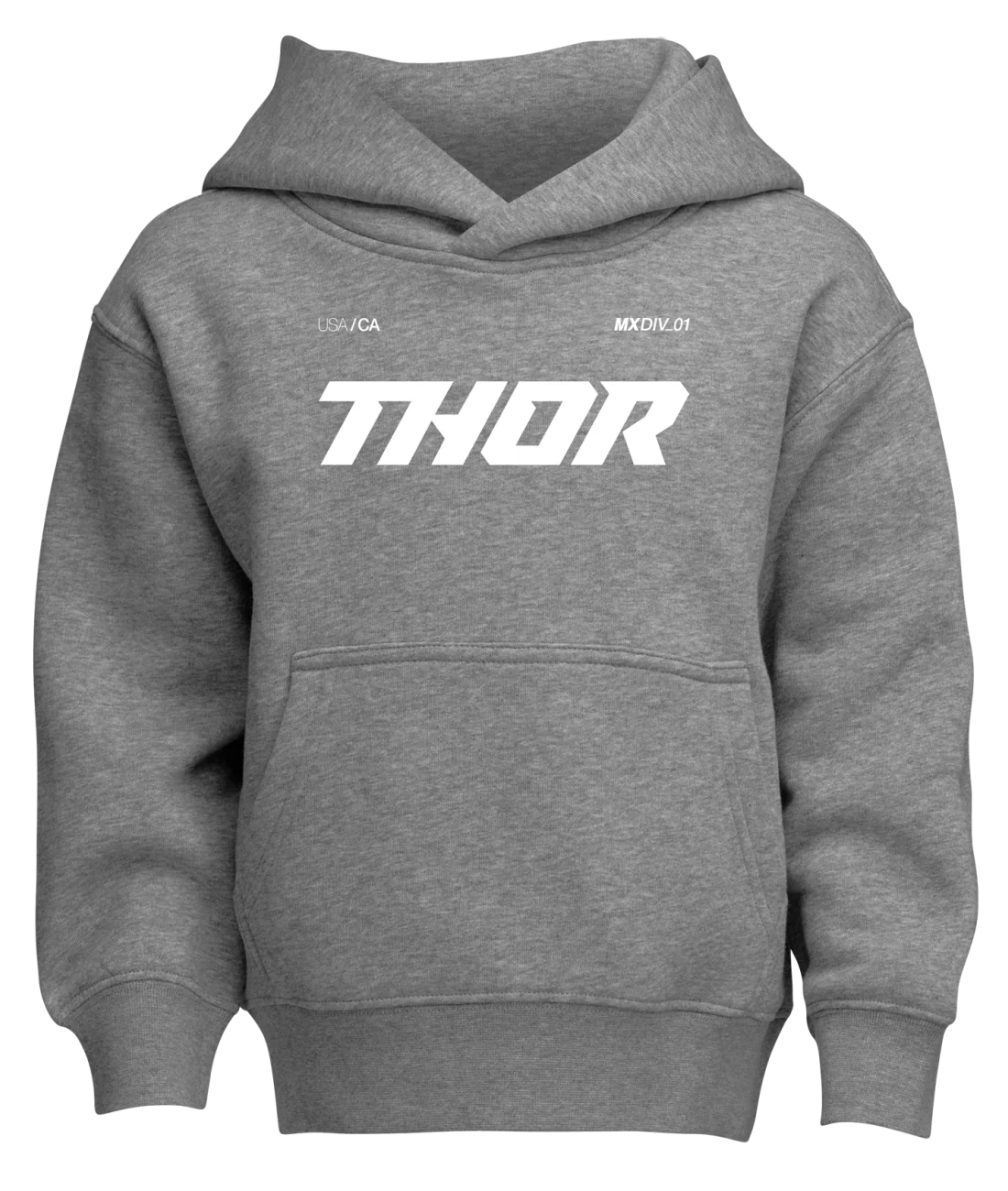 Thor 2026 Brave Heather Grey Youth Pullover Hoodie