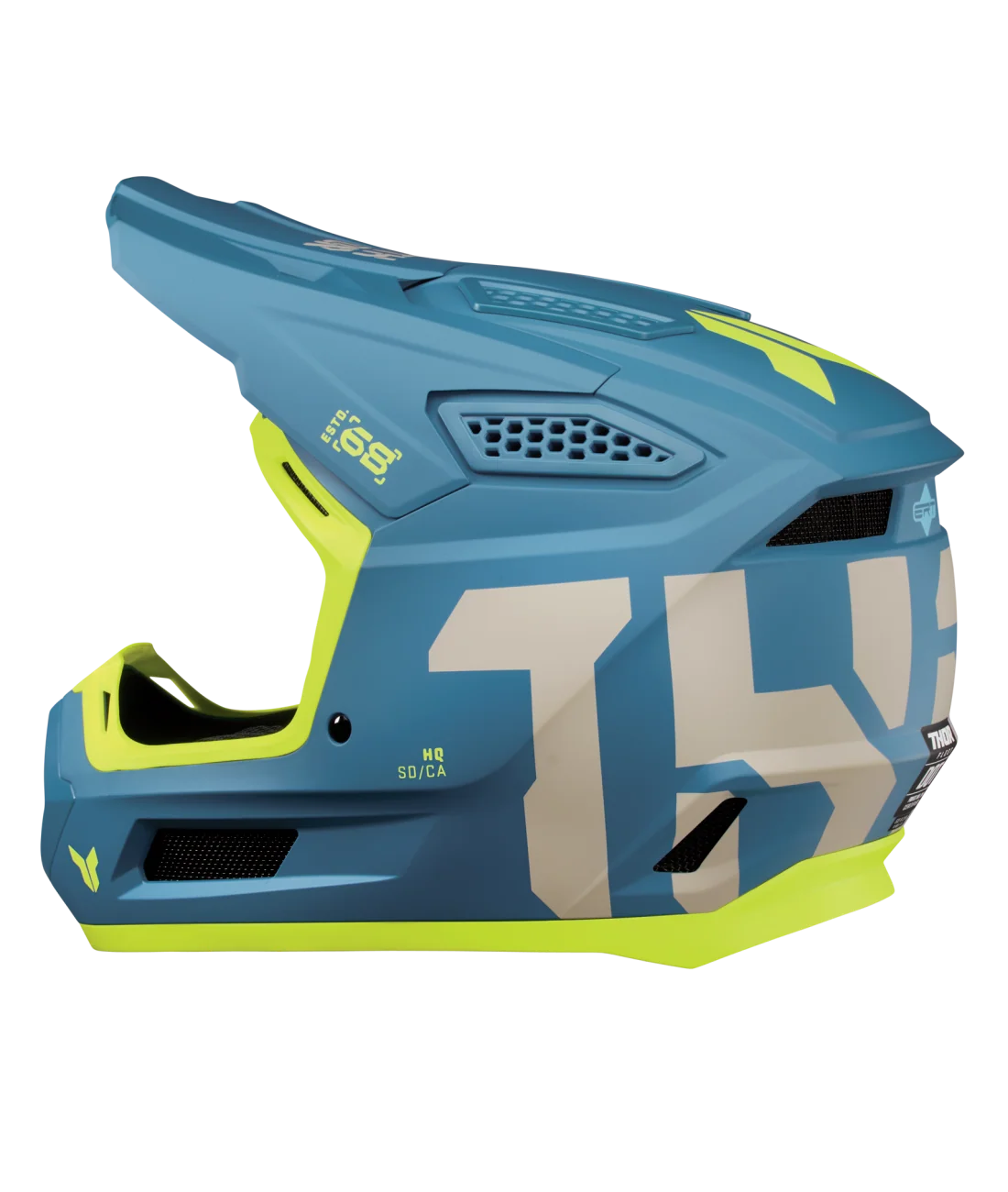 Thor 2026 Fleet Forge Matte Blue Helmet - Image 2