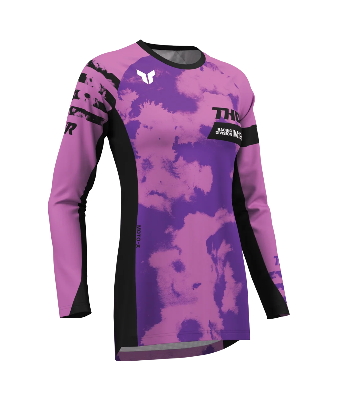 Thor 2026 Launchmode Bleach Black/Orchid Womens Jersey - Image 2