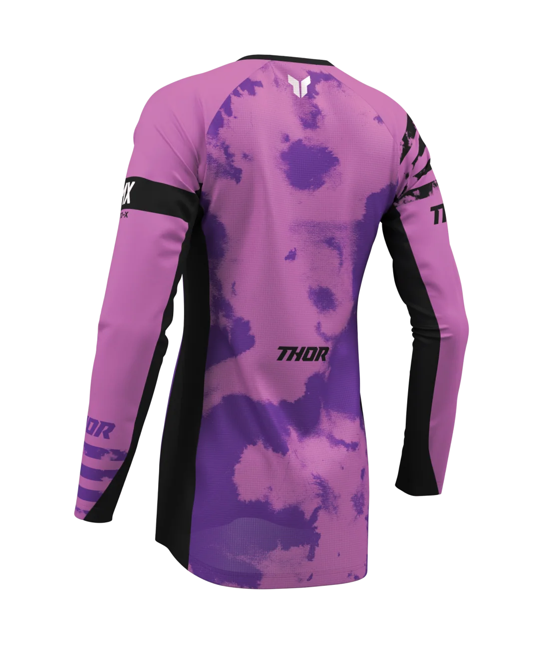 Thor 2026 Launchmode Bleach Black/Orchid Womens Jersey - Image 4