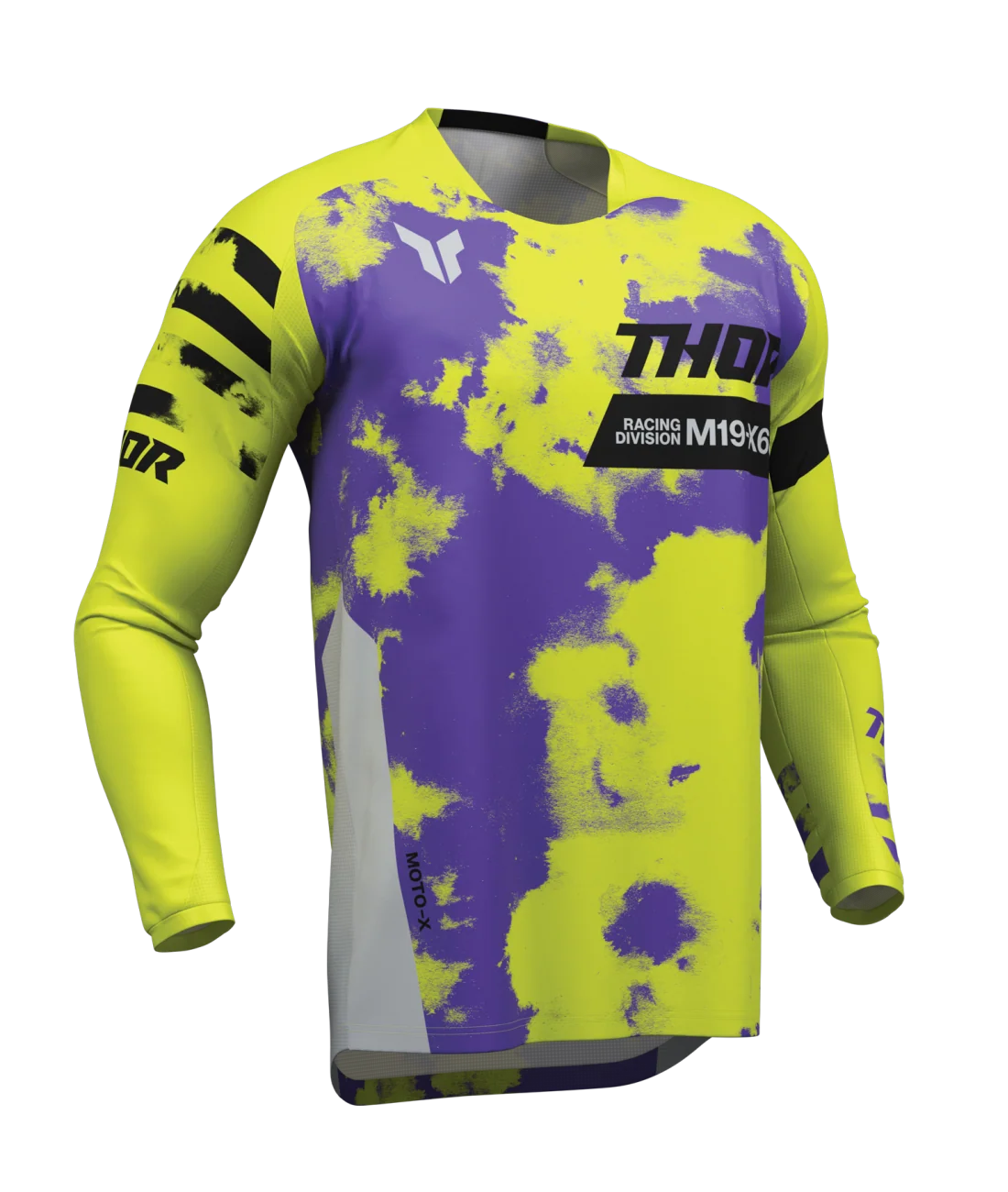 Thor 2026 Launchmode Bleach Grey/Acid Youth Jersey - Image 2